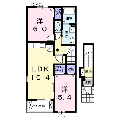 パルタージＡ 201【管理NO：1-020491901-02010】 ★家具家電は申し込み後に搬入します★の物件写真1