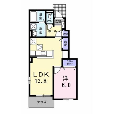 サンライズ　Ⅱ 103【管理NO：1-019406102-01030】 ★家具家電は申し込み後に搬入します 2026年08月上旬入居可能の外観画像
