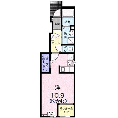 彦内南 101【管理NO：1-027340101-01010】 ★家具家電は申し込み後に搬入しますの外観画像