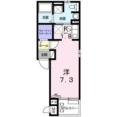 パーチェ菊地 102【管理NO：1-020219901-01020】 ★家具家電は申し込み後に搬入します★の外観画像