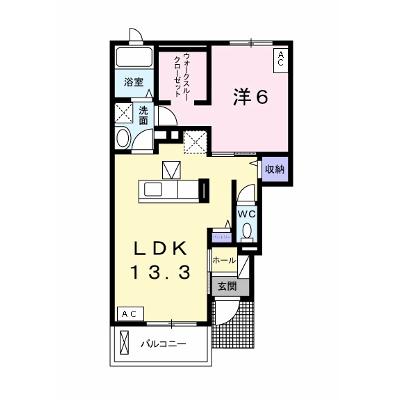 ノーブル　グラス　Ⅱ 102【管理NO：1-022254002-01020】 ★家具家電は申し込み後に搬入します★の物件写真1