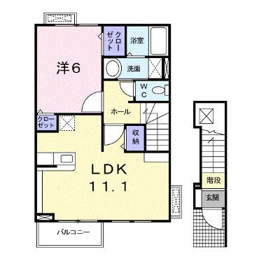 柳の里Ａ 201【管理NO：1-016551301-02010】 ★家具家電は申し込み後に搬入しますの外観画像
