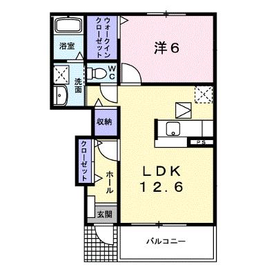 プリマ・クラッセ　Ｂ棟 105【管理NO：1-015111302-01040】 ★家具家電は申し込み後に搬入します★の外観画像