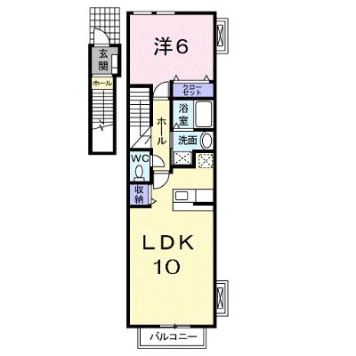 フジⅡ 201【管理NO：1-014563401-02010】 ★家具家電は申し込み後に搬入しますの外観画像