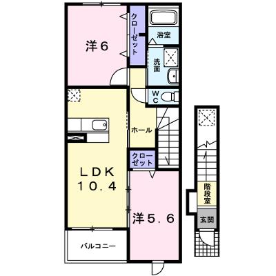 グランシャリオⅡ 201【管理NO：1-014443802-02010】 ★家具家電は申し込み後に搬入しますの外観画像