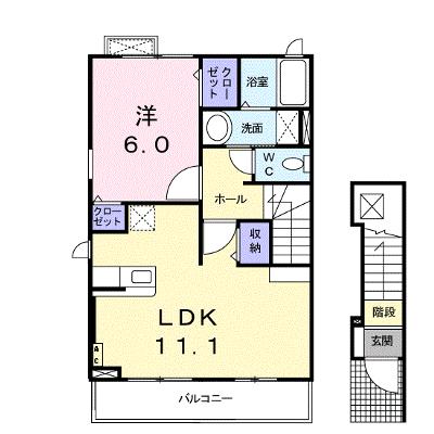 ネオ・イースト 201【管理NO：1-015896201-02010】 ★家具家電は申し込み後に搬入します★の外観画像