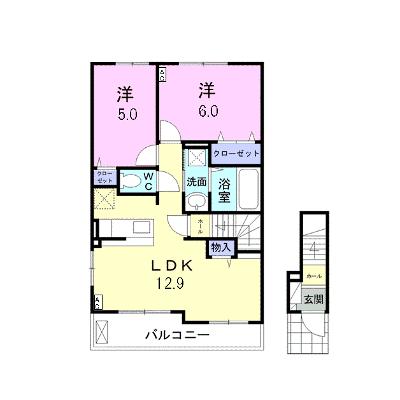 アルペジオ　Ａ 201【管理NO：1-024229501-02010】 ★家具家電は申し込み後に搬入します 2026年09月中旬入居可能の外観画像