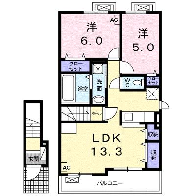 ヴォワール 205【管理NO：1-022053301-02040】 ★家具家電は申し込み後に搬入します 2026年07月下旬入居可能の外観画像