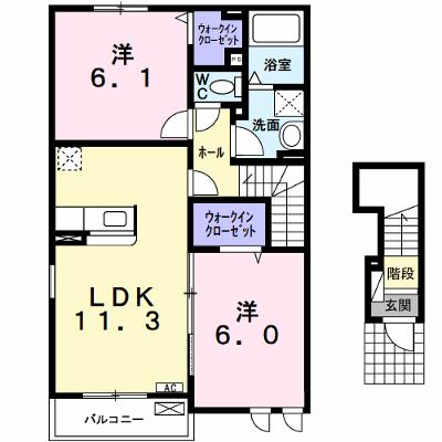 ＡＫハイム 201【管理NO：1-018017701-02010】 ★家具家電は申し込み後に搬入します 2026年07月下旬入居可能の外観画像