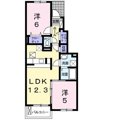 モデレートＢ 102【管理NO：1-015838702-01020】 ★家具家電は申し込み後に搬入します 2026年07月上旬入居可能の外観画像