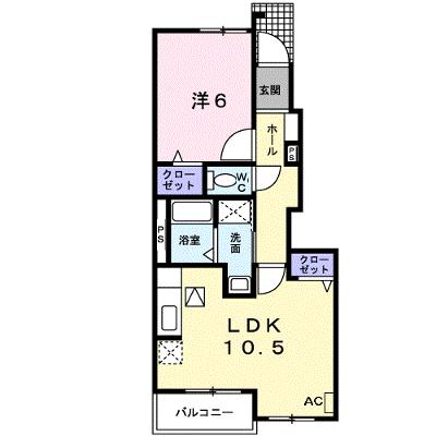 アルモニ－Ｂ 102【管理NO：1-015117802-01020】 ★家具家電は申し込み後に搬入します 2026年07月中旬入居可能の外観画像