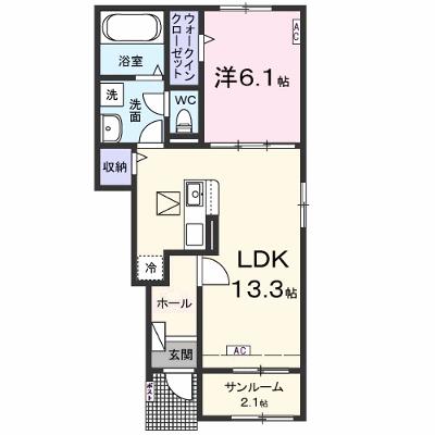 ベルカーナ　幸（コウ） 105【管理NO：1-028376201-01040】 2026年07月上旬入居可能の外観画像