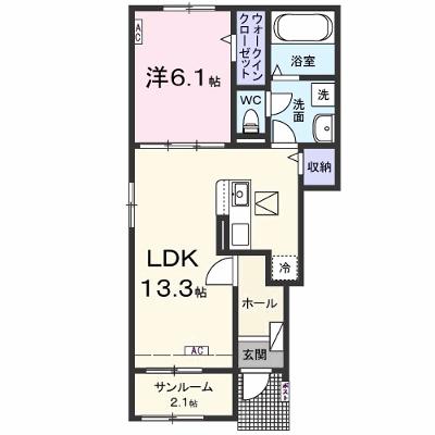 ベルカーナ　幸（コウ） 101【管理NO：1-028376201-01010】 2026年07月上旬入居可能の外観画像