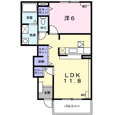 ターンベリー 102【管理NO：1-016692001-01020】 ★家具家電は申し込み後に搬入しますの外観画像