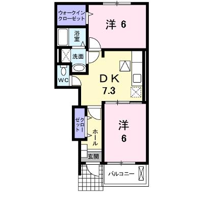 コートフリージアＢ 103【管理NO：1-016655002-01030】 ★家具家電は申し込み後に搬入します 2026年07月中旬入居可能の外観画像