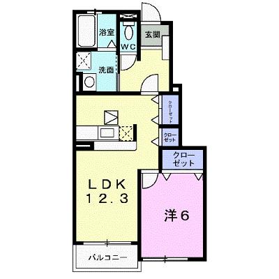 フレスクーラⅠ 102【管理NO：1-014469601-01020】 2026年07月中旬入居可能の外観画像