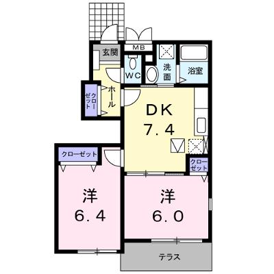 パル　レジデンス三番割Ａ 101【管理NO：1-013296501-01010】 ★家具家電は申し込み後に搬入します★の外観画像