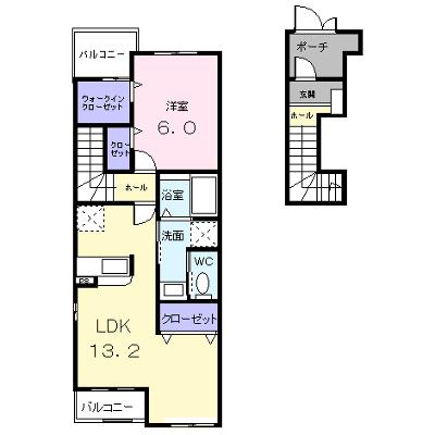 Ｒ・Ｓ・Ｔ　Ⅰ 201【管理NO：1-013157401-02010】 ★家具家電は申し込み後に搬入します★の外観画像