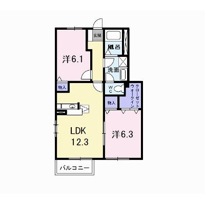 エンドレスハーモニー 103【管理NO：1-011200201-01030】 2026年08月中旬入居可能の外観画像