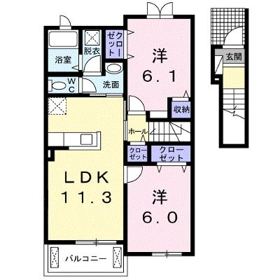 ビバーチェ 205【管理NO：1-019719301-02040】 ★家具家電は申し込み後に搬入しますの外観画像
