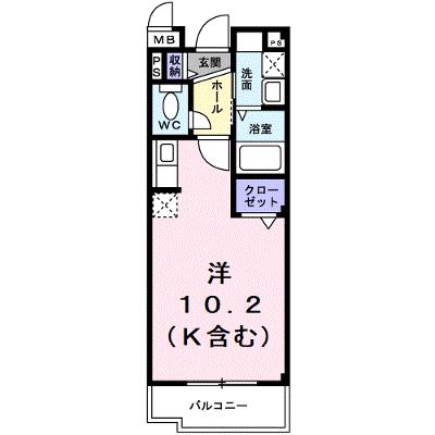 セントレ青山 303【管理NO：1-018756201-03030】 ★家具家電は申し込み後に搬入します★の外観画像
