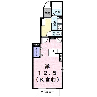 モデルノ　デーア 101【管理NO：1-015572401-01010】 ★家具家電は申し込み後に搬入しますの外観画像