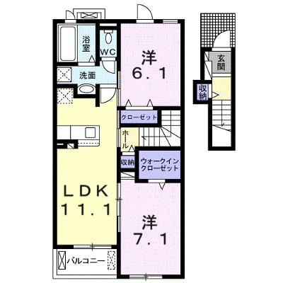 ホロンファーヒル 202【管理NO：1-025519201-02020】 ★家具家電は申し込み後に搬入します★の外観画像