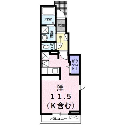 サピーⅤ 101【管理NO：1-024645301-01010】 ★家具家電は申し込み後に搬入します★の外観画像