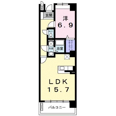 ＨＳスパリア 602【管理NO：1-018097001-06020】 ★家具家電は申し込み後に搬入します★の外観画像