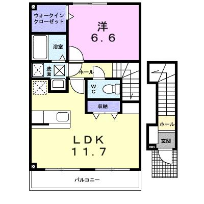 サンセ－ルⅠ 202【管理NO：1-013517102-02020】 ★家具家電は申し込み後に搬入しますの外観画像