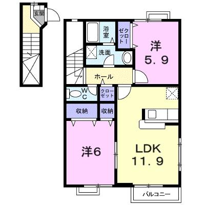 ヴィアーレＳ－Ⅰ 201【管理NO：1-012687001-02010】 ★家具家電は申し込み後に搬入しますの外観画像