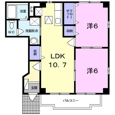 ピ－スコ－ト 102【管理NO：1-011893101-01020】 ★家具家電は申し込み後に搬入します★の外観画像