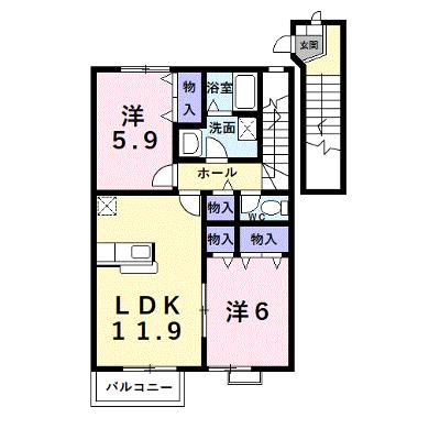 エクセランⅠ 202【管理NO：1-011586001-02020】の外観画像