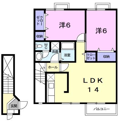 マ－ヴェラスⅡ 202【管理NO：1-011451001-02020】 ★家具家電は申し込み後に搬入します★の外観画像