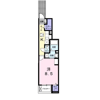 フェリーチェ 103【管理NO：1-025779201-01030】 ★家具家電は申し込み後に搬入します★ ★2026年08月中旬入居可能★の外観画像