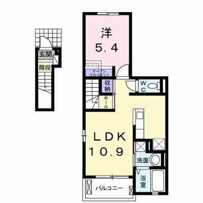 ロイヤルコート．花ノ木 205【管理NO：1-023106801-02040】 ★家具家電は申し込み後に搬入しますの外観画像