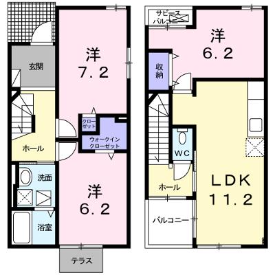 ウエスト・モイⅦ 101【管理NO：1-025272801-01010】 ★家具家電は申し込み後に搬入します★の外観画像