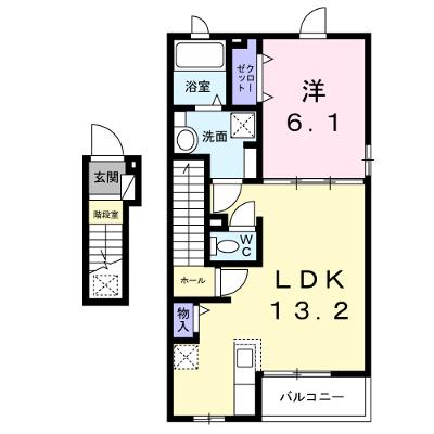 セレニテ　Ｒ 201【管理NO：1-027900101-02010】 ★家具家電は申し込み後に搬入しますの外観画像