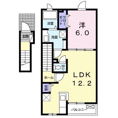 ルーラル朝倉　Ｂ 202【管理NO：1-024136002-02020】 ★家具家電は申し込み後に搬入します 2026年07月中旬入居可能の外観画像