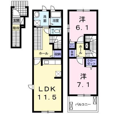 ラフィナート　Ｄ 207【管理NO：1-018771401-02060】 ★家具家電は申し込み後に搬入します★ ★2026年08月上旬入居可能★の外観画像