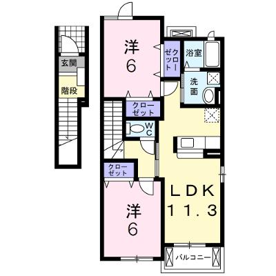 グレイトⅠ 201【管理NO：1-014407002-02010】 ★家具家電は申し込み後に搬入します★ ★2026年08月下旬入居可能★の外観画像