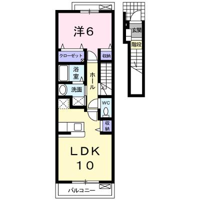 ファミ－ルＳ　Ⅰ 202【管理NO：1-014244201-02020】 ★家具家電は申し込み後に搬入します 2026年07月下旬入居可能の外観画像
