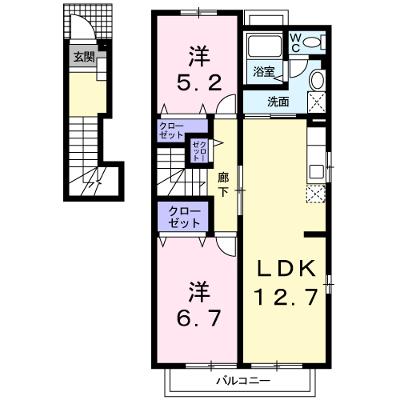 ネオブライト　カコ 201【管理NO：1-012530901-02010】 ★家具家電は申し込み後に搬入します★の外観画像