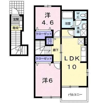 アメニティレジデンス 201【管理NO：1-010779501-02010】 ★家具家電は申し込み後に搬入しますの外観画像