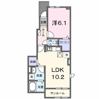 ミナ　タウン 101【管理NO：1-028589601-01010】 ★家具家電は申し込み後に搬入しますの外観画像
