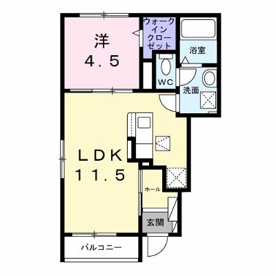 メゾン　ルミエール 101【管理NO：1-028364601-01010】 ★家具家電は申し込み後に搬入します★ ★2026年11月下旬入居可能★の外観画像