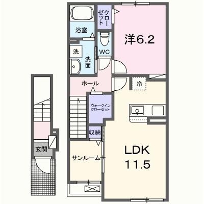 スペランザ　ヴェルデ 202【管理NO：1-027656801-02020】 ★家具家電は申し込み後に搬入します★の外観画像