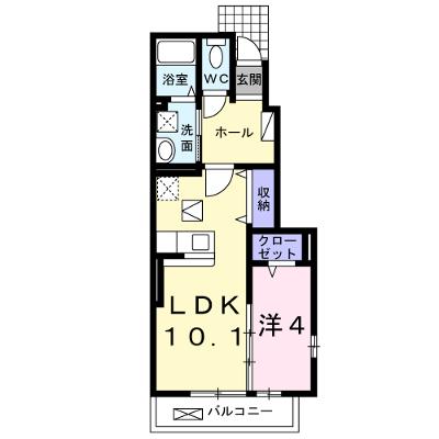 ベルベットポー 101【管理NO：1-018281301-01010】 ★家具家電は申し込み後に搬入しますの外観画像