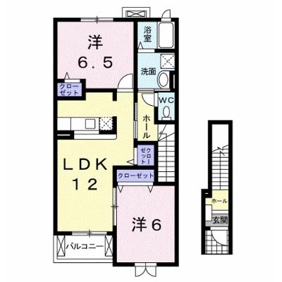 ベルコリーヌ 203【管理NO：1-014946501-02030】 ★家具家電は申し込み後に搬入しますの外観画像