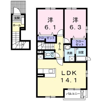 マ－ベラス新知台　Ａ棟 201【管理NO：1-014560601-02010】 ★家具家電は申し込み後に搬入します★の外観画像